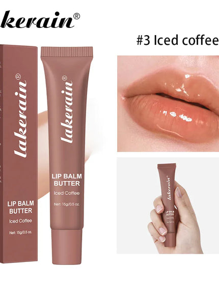 KissICON Iced Coffee 💋 Butter Lip Balm - Deep Hydration For