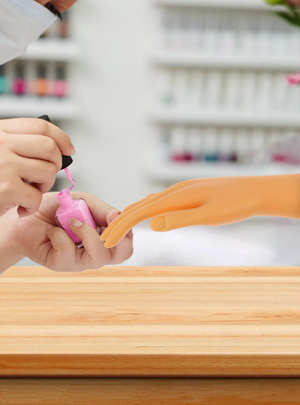 KissICON Illustration set KissIcon Nail Practice Hand with Clamp Holder -