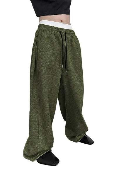 KissICON Image color1 / XXXL Mens Sweatpants Straight Fit Joggers for Sports and Streetwear Loose Oversized Casual Pant Drawstring Multi-pocket Men Long Pant
