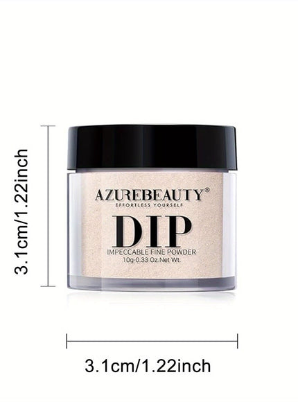 KissICON Independent lady KissIcon AzureBeauty Dip Powder Nail Kit 30Pcs Matte