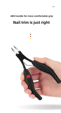 KissICON Ingrown Nail Clippers Stainless Steel - Deep Grooves