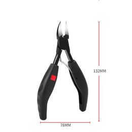 KissICON Ingrown Nail Clippers Stainless Steel - Deep Grooves