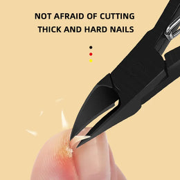 KissICON Ingrown Nail Clippers Stainless Steel - Deep Grooves