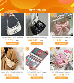 KissICON Ins Hand Linen Students Handbags Top-handle Bags