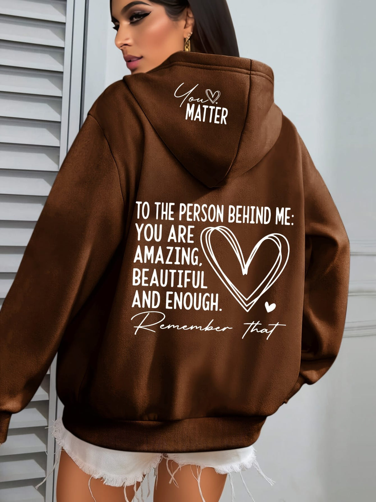 jkthpu-45 [Inspirational Hoodie] Women's Plus Size Inspirational Hoodie |