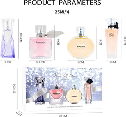 KissICON item 4pc Longlasting Perfume – Gift