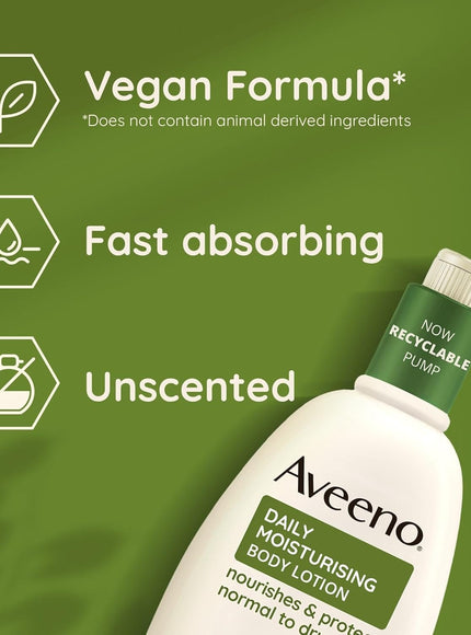 KissICON item Aveeno Fragrancefree Daily Moisturiser Soothing Oats