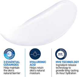 KissICON item Cerave Daily Moisturizer Ceramides Hyaluronic Acid