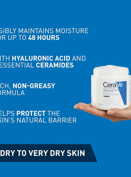 KissICON item Cerave Moisturising Cream Ceramides Hyaluronic Acid