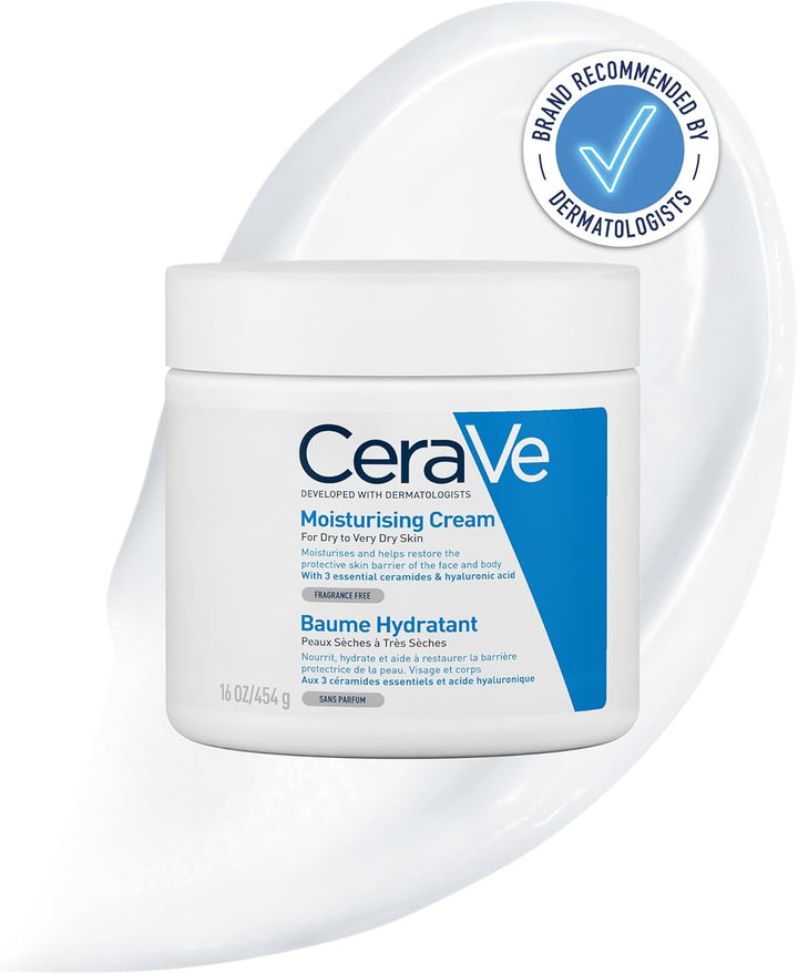 Cerave Moisturising Cream Ceramides Hyaluronic Acid