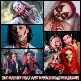 KissICON item CHASPA Halloween SFX Makeup Kit with Liquid Latex and Scar Wax