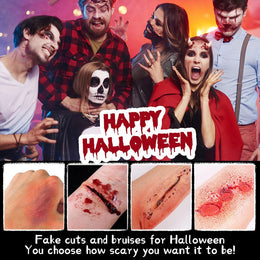 KissICON item CHASPA Halloween SFX Makeup Kit with Liquid Latex and Scar Wax