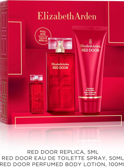 KissICON item Elizabeth Arden Red Door Floral Woody Fragrance Gift Set