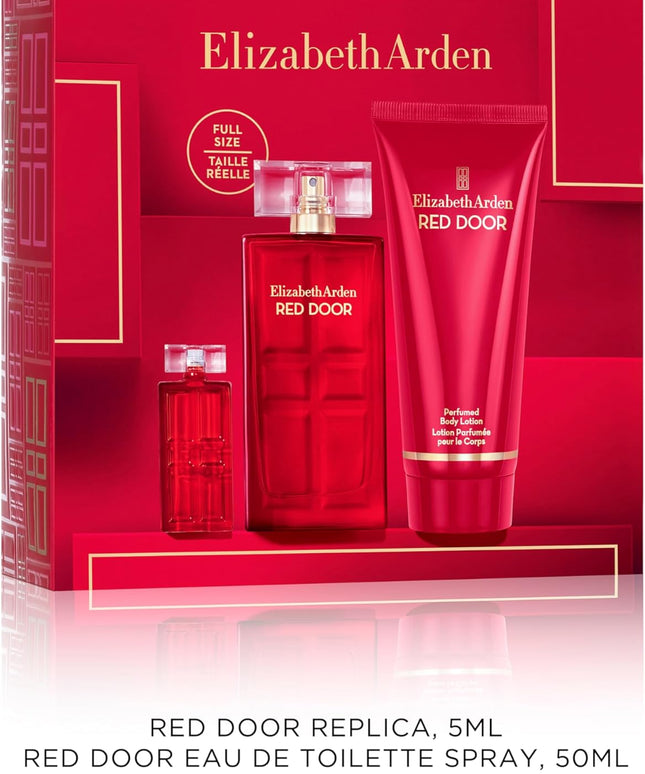 KissICON item Elizabeth Arden Red Door Floral Woody Fragrance Gift Set