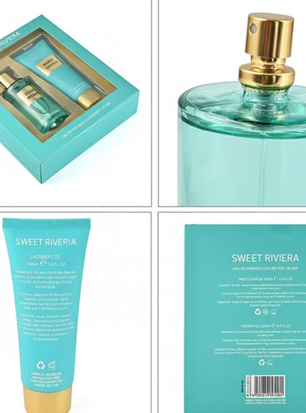 KissICON item Laurelle London Sweet Riviera Perfume – Shower Gel Gift
