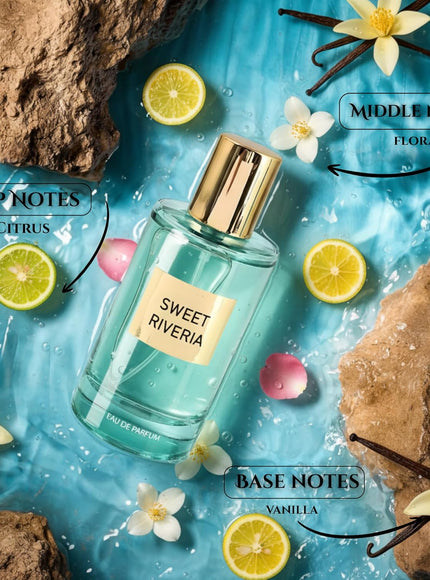 KissICON item Laurelle London Sweet Riviera Perfume – Shower Gel Gift