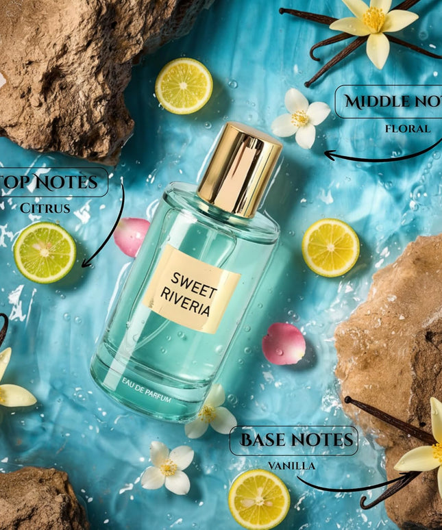 KissICON item Laurelle London Sweet Riviera Perfume – Shower Gel Gift