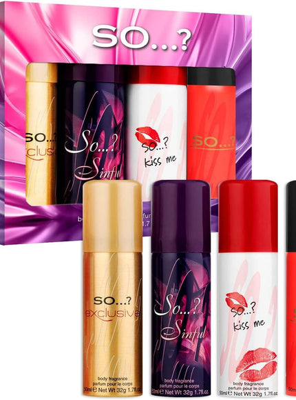 KissICON item So Fragrance Gift Set – Bundle Mists