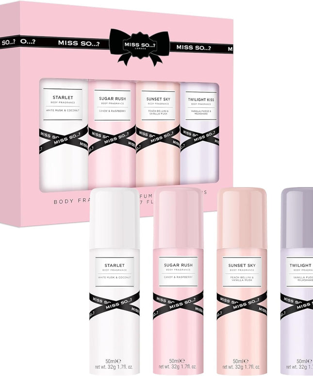 KissICON item So Fragrance Gift Set – Bundle Mists
