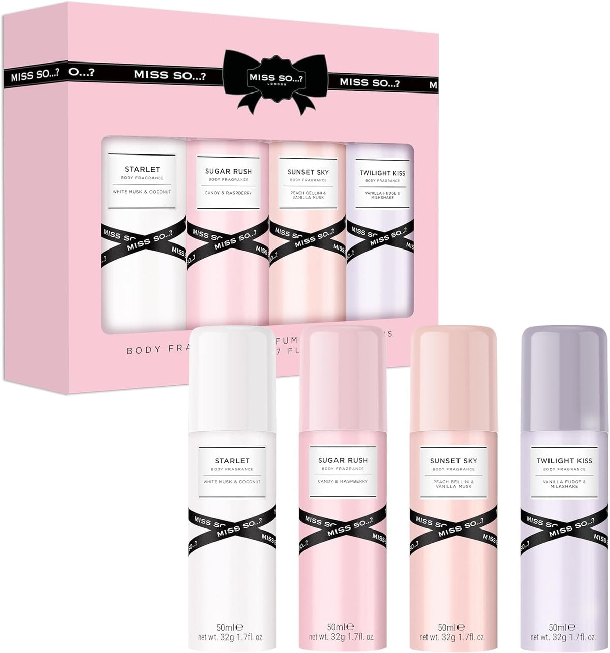 KissICON item So Fragrance Gift Set – Bundle Mists