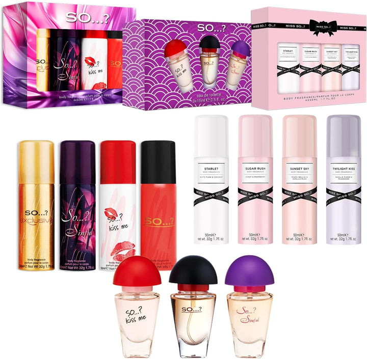 So Fragrance Gift Set – Bundle Mists