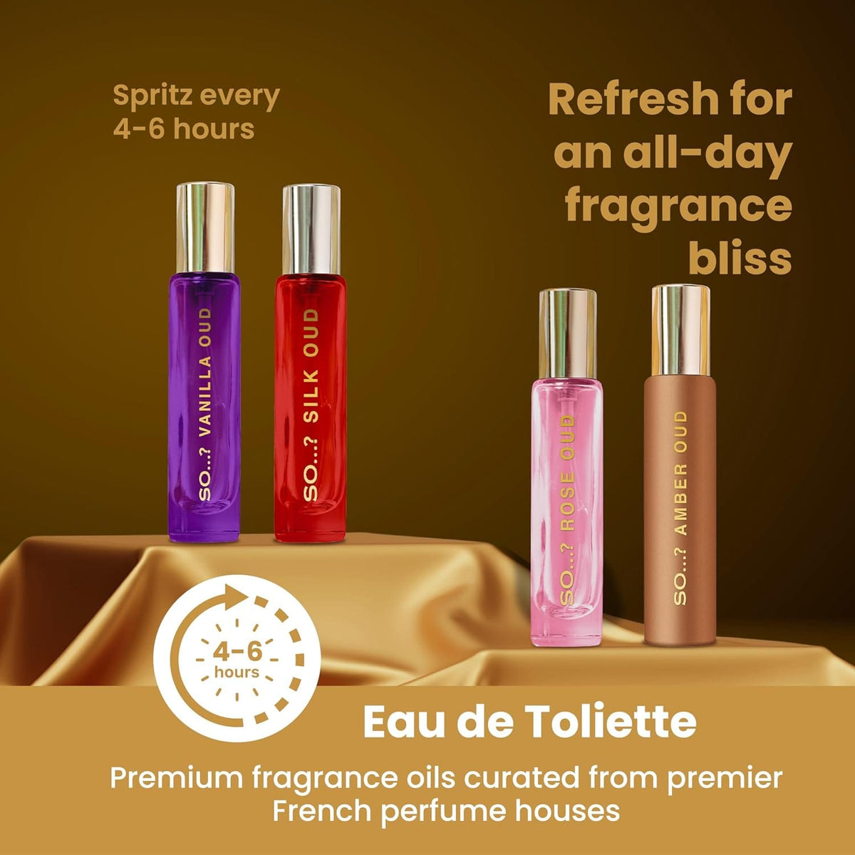KissICON item So Oud Premium Perfume – Gift Vanilla Rose
