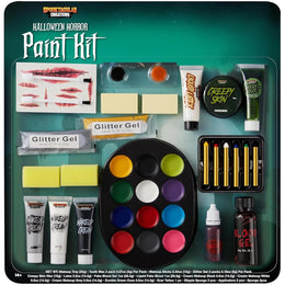 KissICON item Spooktacular Creations 26Piece Zombie Family Halloween Makeup Kit