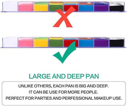 KissICON item UCANBE 20Color Professional Face and Body Paint Palette