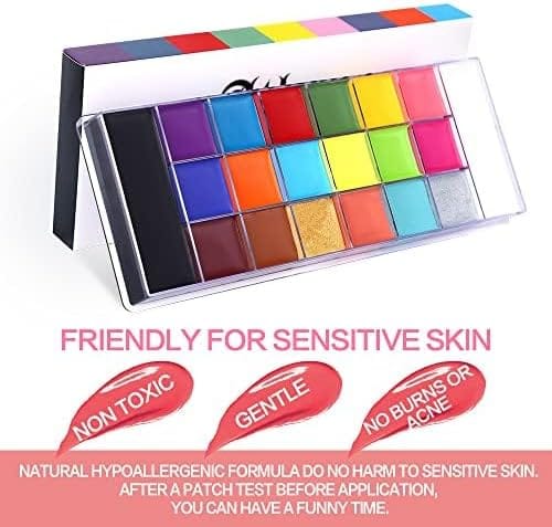 KissICON item UCANBE 20Color Professional Face and Body Paint Palette