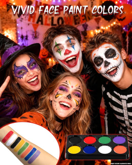 KissICON item Ultimate Halloween Face Paint and SFX Makeup Kit