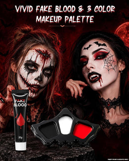 KissICON item Ultimate Halloween Face Paint and SFX Makeup Kit