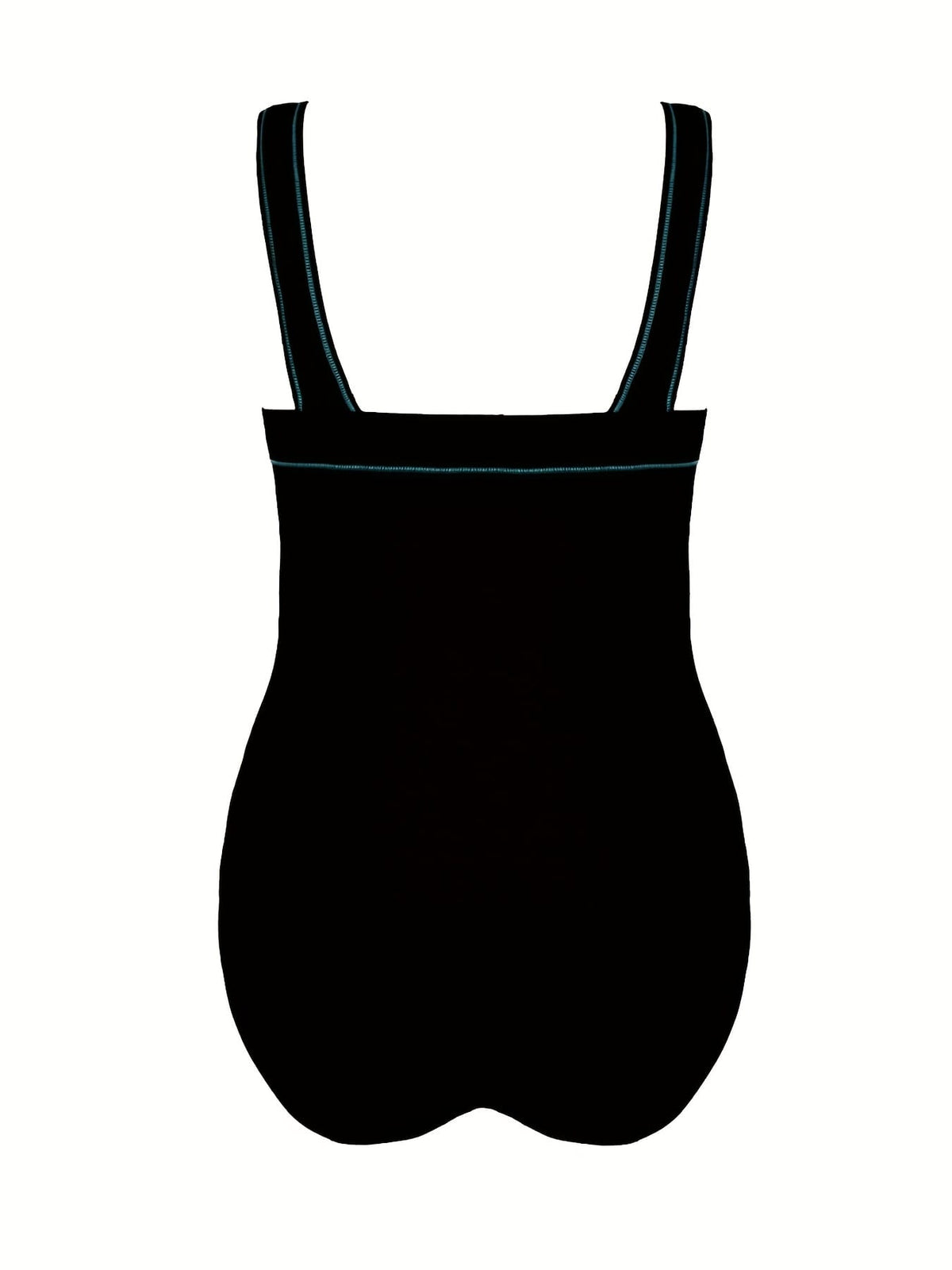 KissICON Ivedo Women's Curve High-waisted One-piece Swimsuit