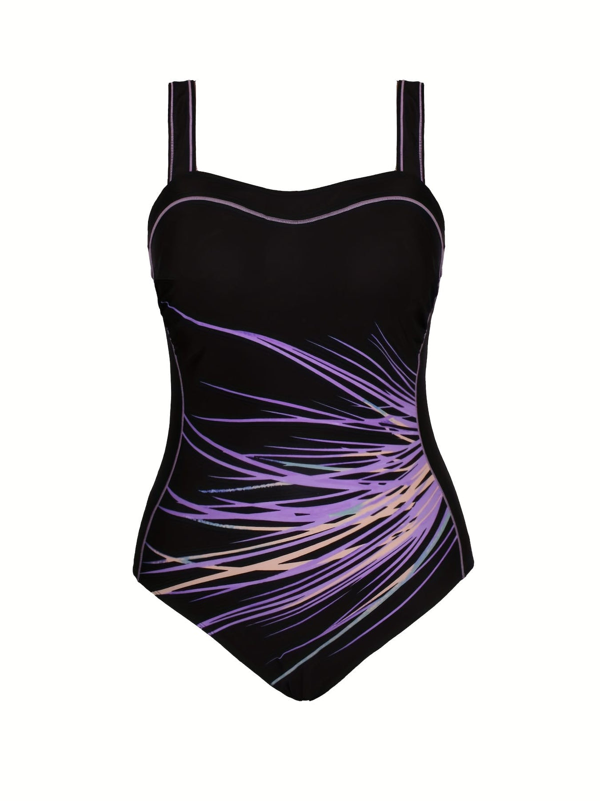 KissICON Ivedo Women's Curve High-waisted One-piece Swimsuit