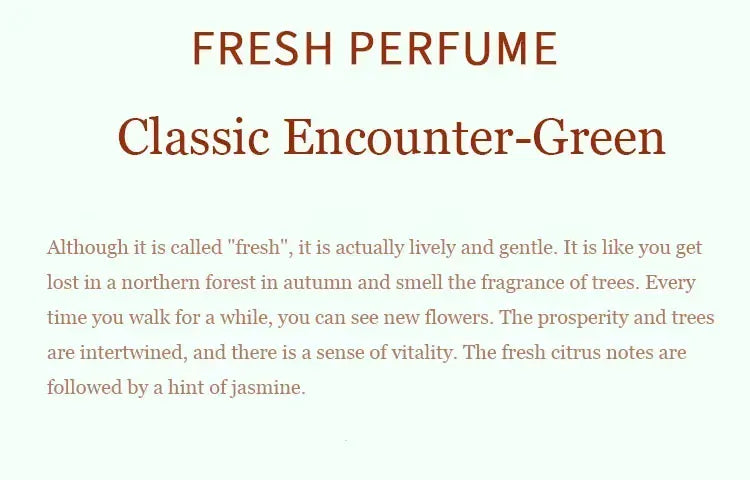 KissICON Jean Miss Classic Encounter Perfume 100ml Floral Scent