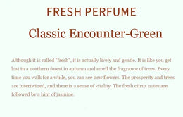 KissICON Jean Miss Classic Encounter Perfume 100ml Floral Scent