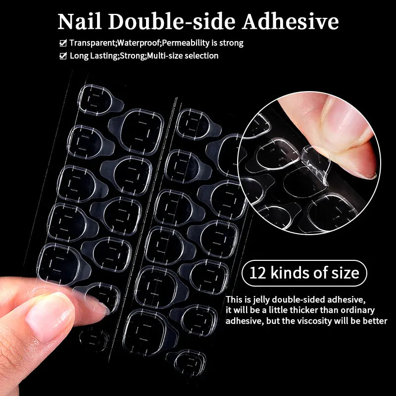 KissICON Jelly Glue KissIcon Matte Nude Fake Nails - Full Cover