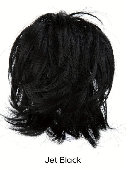 KissICON Jet Black / 8inch KissIcon Claw Clip Bun Hair Extensions - Bendable