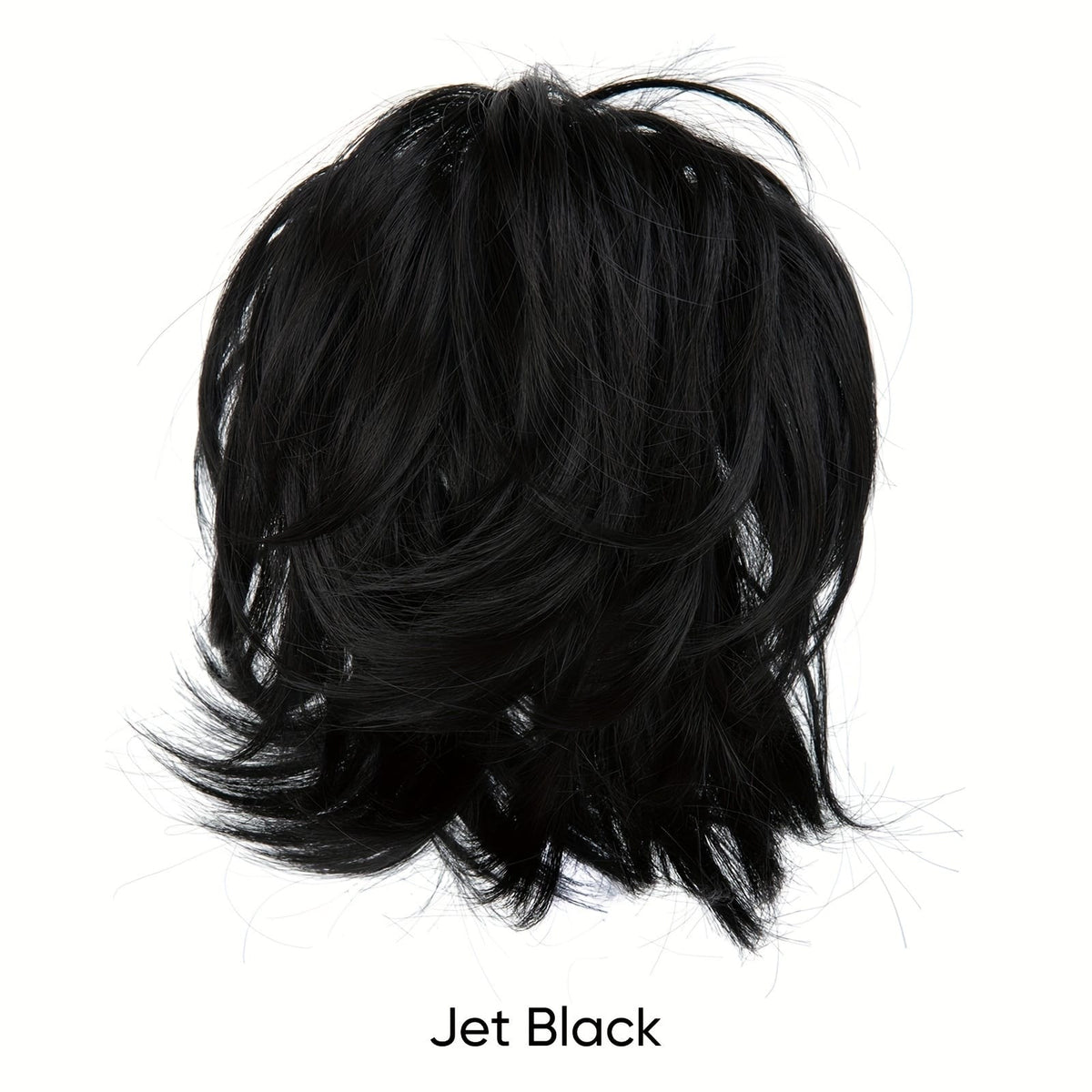 KissICON Jet Black / 8inch KissIcon Claw Clip Bun Hair Extensions - Bendable