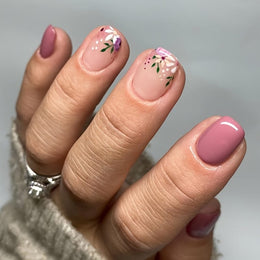 KissICON JJ-CW115 KissIcon 24Pcs Square Press On Nails Includes Glue