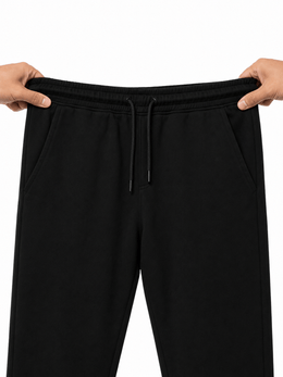 KissICON Joggers for Men UK | Tracksuit Bottom Pants, Fleece Jogging Sweatpant & Work Trouser for Men | Stylish & Ideal for Walking, Gym, Running, Travel & Casual Wear | Black, Navy & Sports Grey Sizes S-XXL