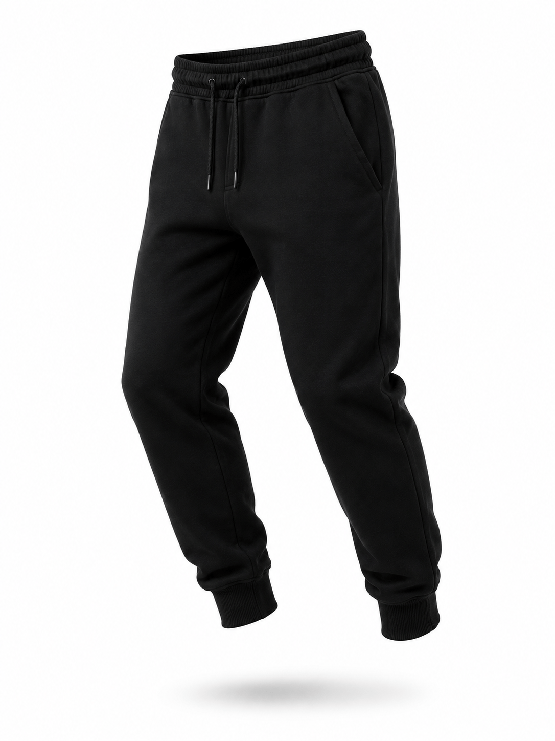 KissICON Joggers for Men UK | Tracksuit Bottom Pants, Fleece Jogging Sweatpant & Work Trouser for Men | Stylish & Ideal for Walking, Gym, Running, Travel & Casual Wear | Black, Navy & Sports Grey Sizes S-XXL