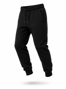 KissICON Joggers for Men UK | Tracksuit Bottom Pants, Fleece Jogging Sweatpant & Work Trouser for Men | Stylish & Ideal for Walking, Gym, Running, Travel & Casual Wear | Black, Navy & Sports Grey Sizes S-XXL