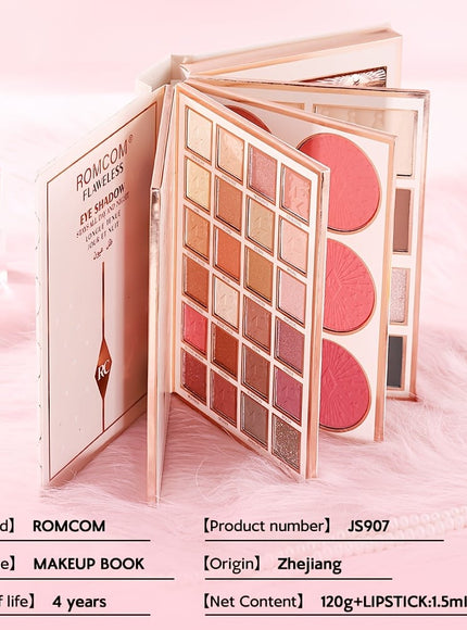 KissICON JS907 Bookshaped Makeup Palette Pearlescent Giftready