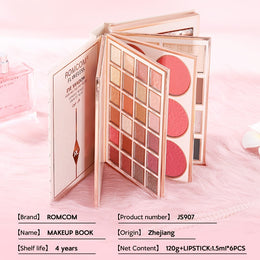 KissICON JS907 Bookshaped Makeup Palette Pearlescent Giftready