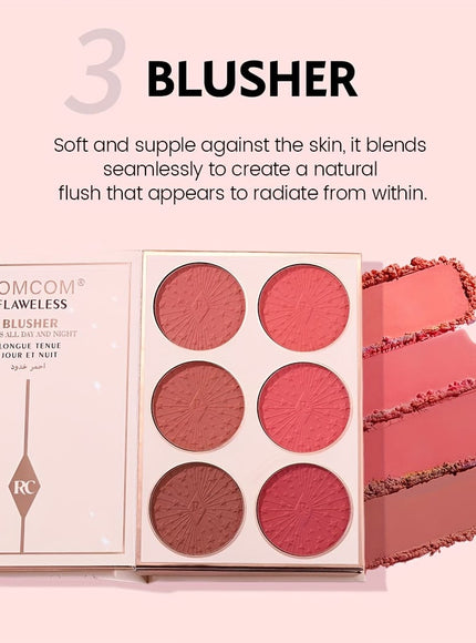 KissICON JS907 Bookshaped Makeup Palette Pearlescent Giftready