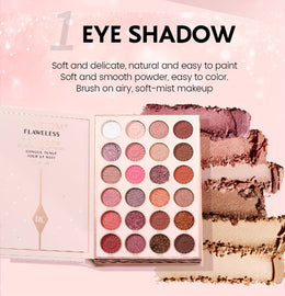KissICON JS907 Bookshaped Makeup Palette Pearlescent Giftready