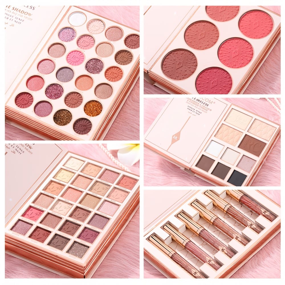 KissICON JS907 Bookshaped Makeup Palette Pearlescent Giftready