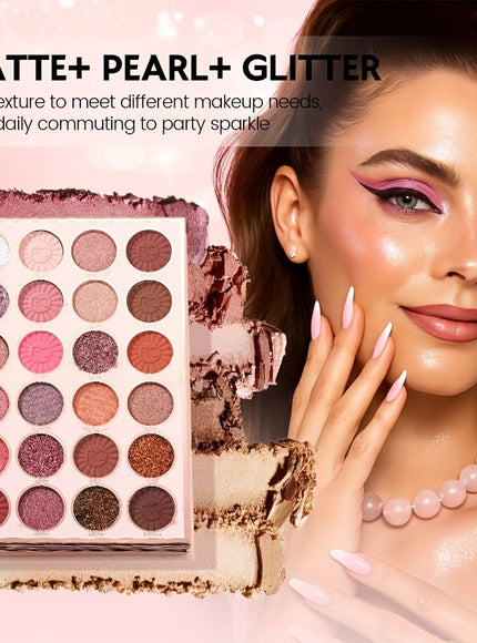 KissICON JS907 Bookshaped Makeup Palette Pearlescent Giftready