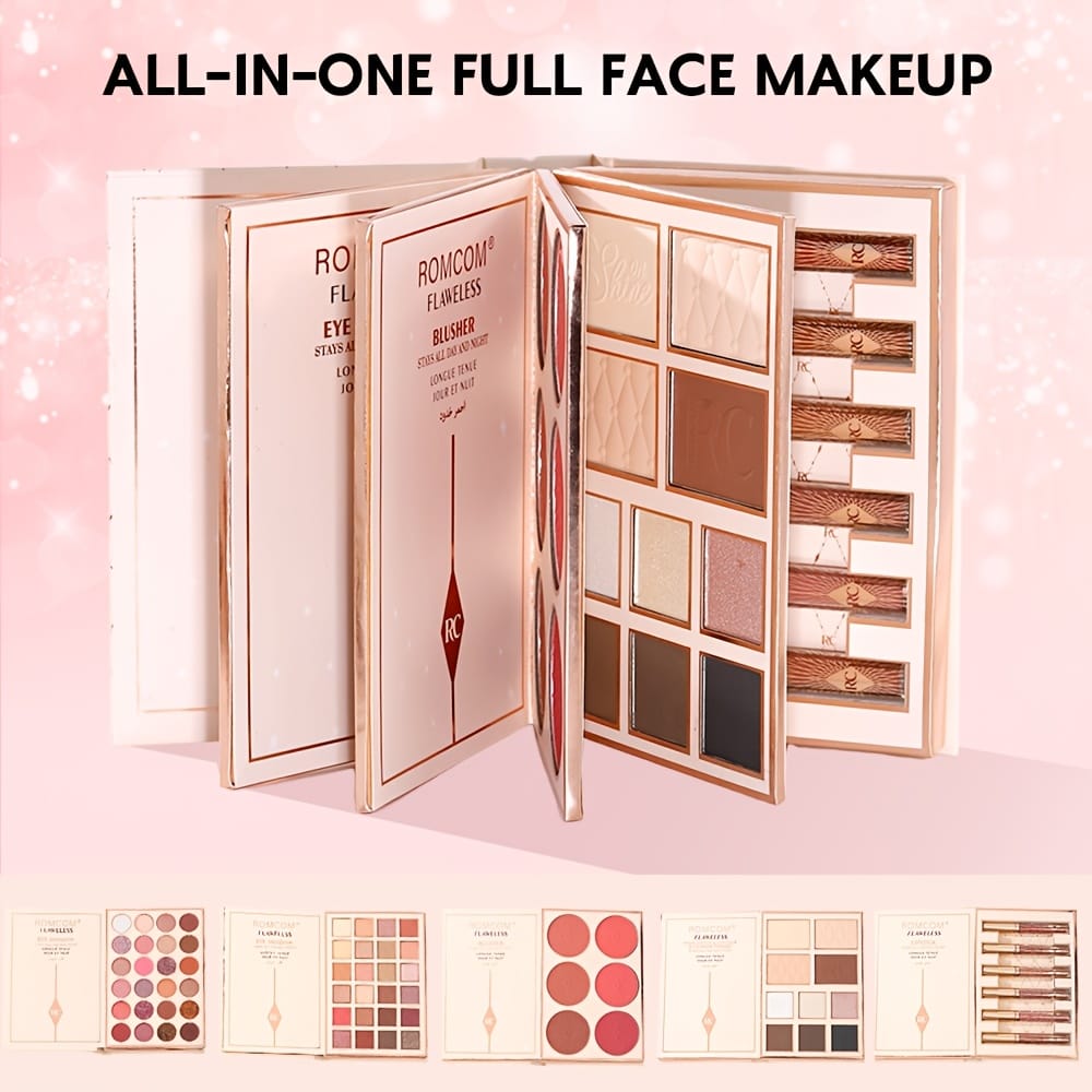 KissICON JS907 Bookshaped Makeup Palette Pearlescent Giftready