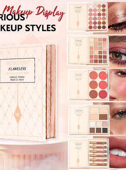 KissICON JS907 Bookshaped Makeup Palette Pearlescent Giftready